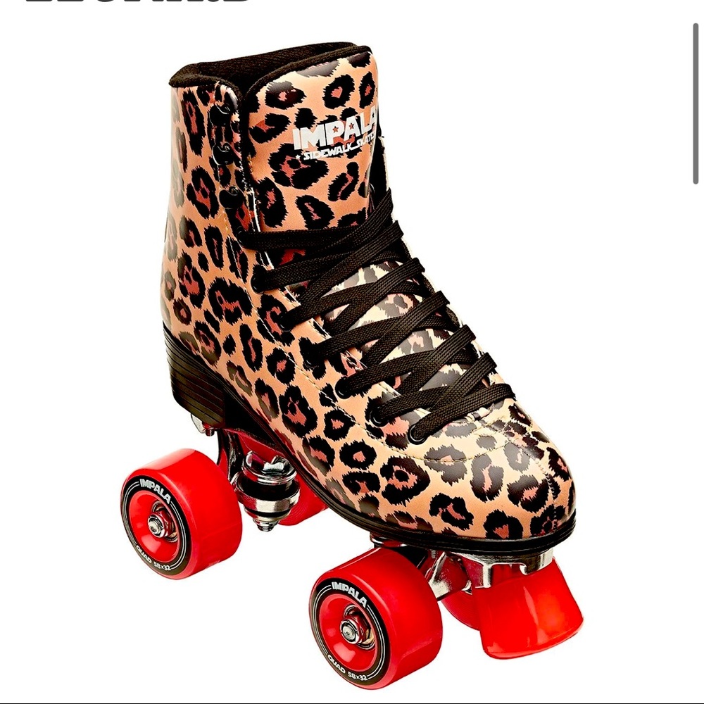 Impala Quad Skate- Leopard sz 10